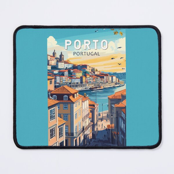 Item preview, Porto Portugal Viajes Arte Vintage designed and sold by KrisSidDesigns.