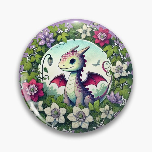 Item preview, Clematis Dragon designed and sold by FrictionMaxxing.