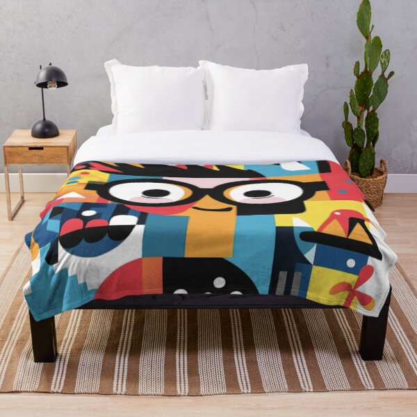 Item preview, Colorful Geeky Abstract Art designed and sold by Rafał Stadnik.