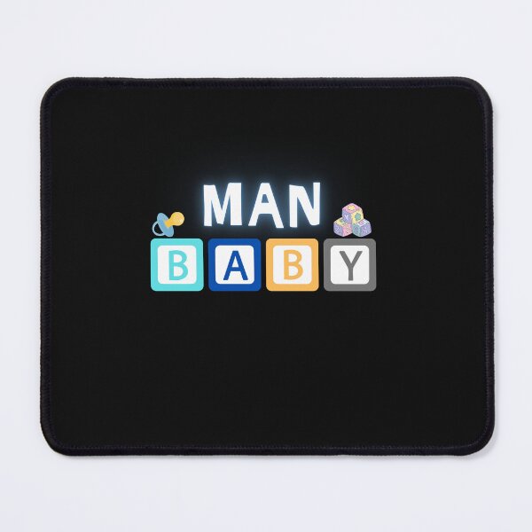 Item preview, I'M A MAN BABY| FUNNY SNOWFLAKE EX-HUSBAND| EX-BOYFRIEND| BAD BOSS designed and sold by GEM STYLE.