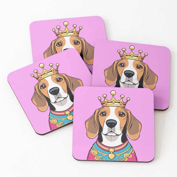 Item preview, "Pink bliss" - Beagle designed and sold by VariousGoodies.