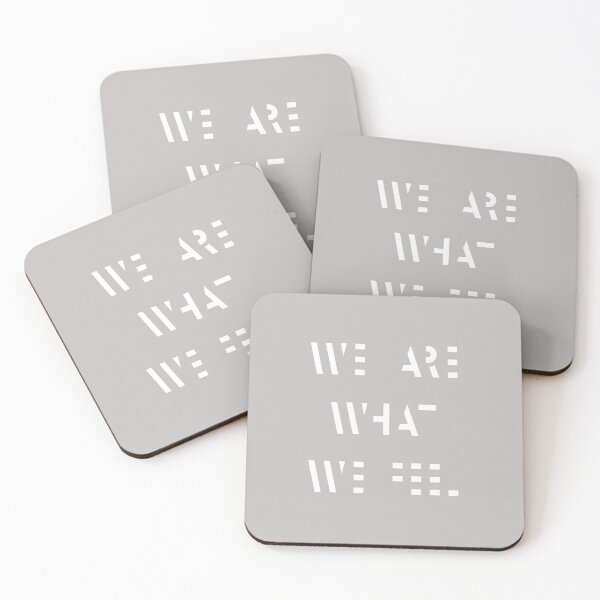 Item preview, WE ARE WHAT WE FEEL  designed and sold by theOrangeHippo.