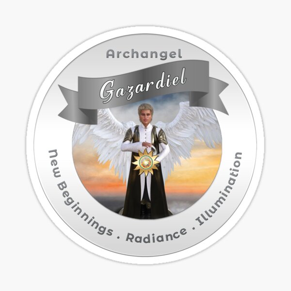 Archangel Gazardiel Sticker