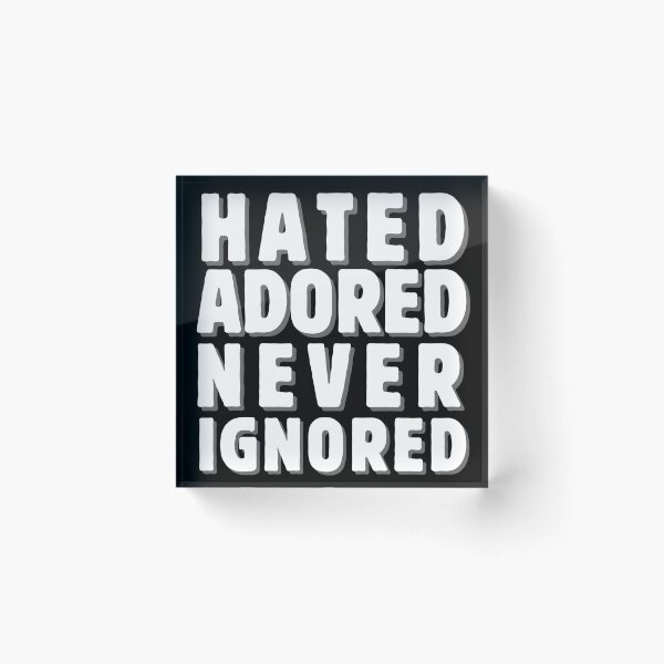 Item preview, Manchester hated, adored never ignored 8 designed and sold by MagicFootball.
