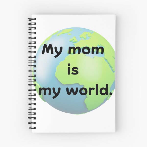 Item preview, My Mom is My World designed and sold by Chokhdi289shop.