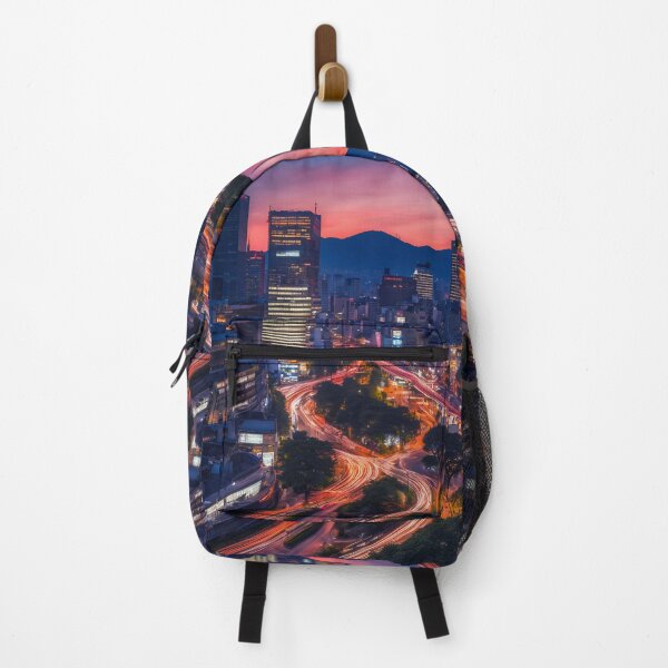 Item preview, VIBRANT SEOUL NEON SUNSET designed and sold by milestotreasure.