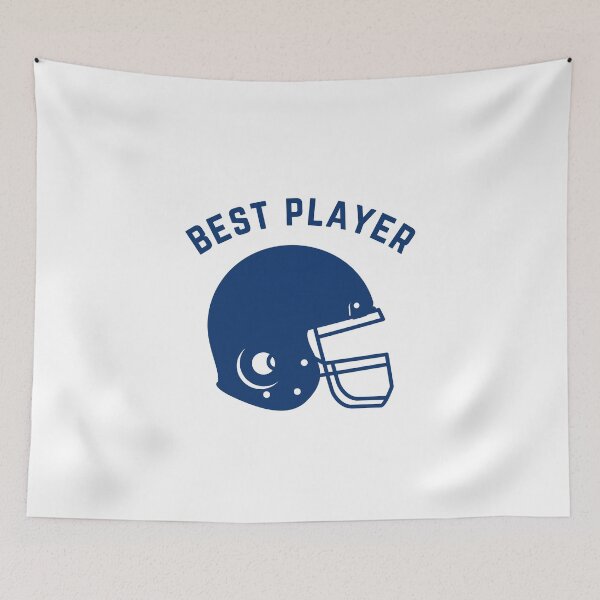 Item preview, Best Player Football Helmet designed and sold by sportivespirit.