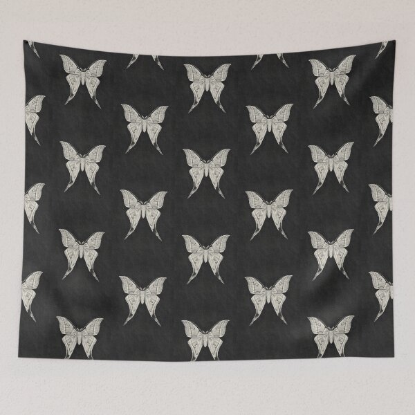 Item preview, Lunar Moth Taxidermy Sketch designed and sold by deliawayball.