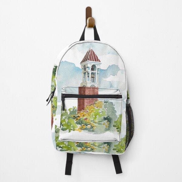 Item preview, Purdue Bell Tower, Watercolor Painting, West Lafayette, IN designed and sold by SaxonBlueInk.