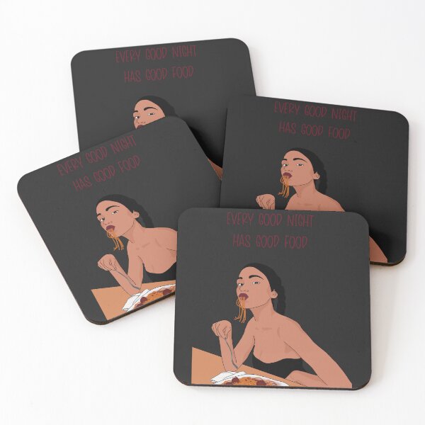 Item preview, Girl Eating Spaghetti designed and sold by chaycreates.