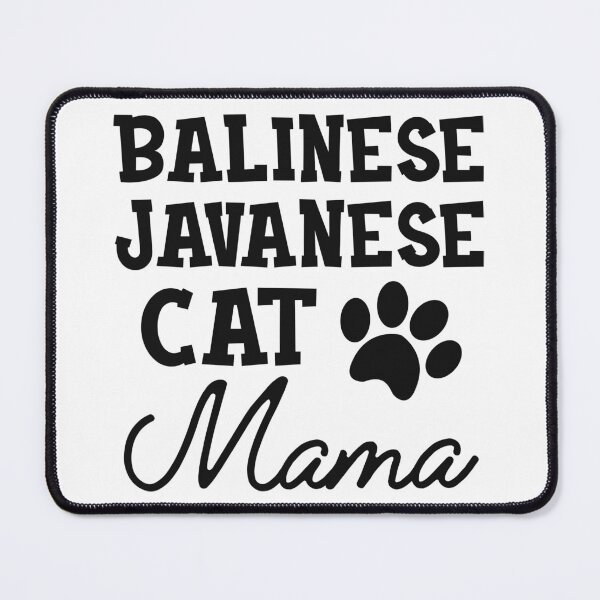 Item preview, Balinese Javanese Cat Mama designed and sold by JuneRomanowski.