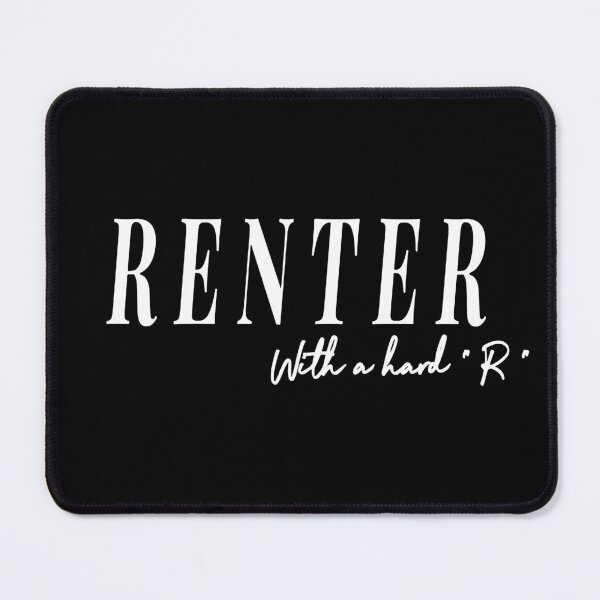 Item preview, Renter - White designed and sold by AuntieVaxxer Official Shop.