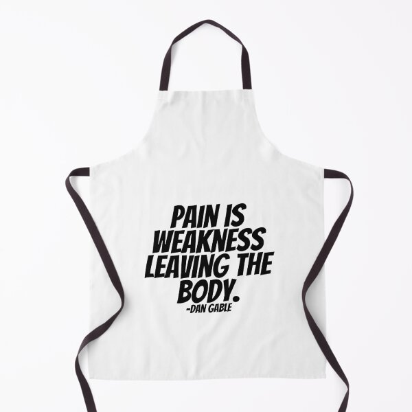 Item preview, Dan Gable - Pain Is Weakness Leaving The Body. designed and sold by CharmStudio.