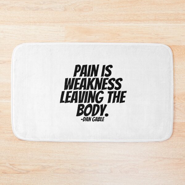 Item preview, Dan Gable - Pain Is Weakness Leaving The Body.  designed and sold by CharmStudio.