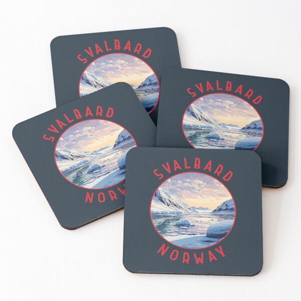 Item preview, Svalbard Norway Retro Distressed Circle designed and sold by KrisSidDesigns.