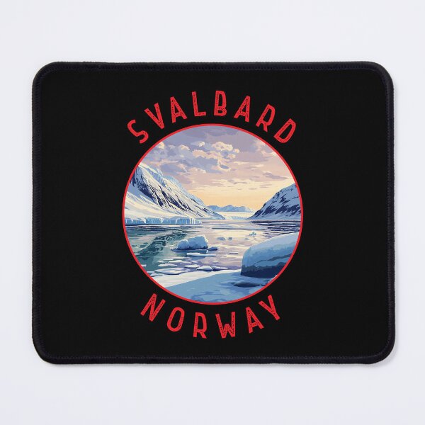 Item preview, Svalbard Norway Retro Distressed Circle designed and sold by KrisSidDesigns.