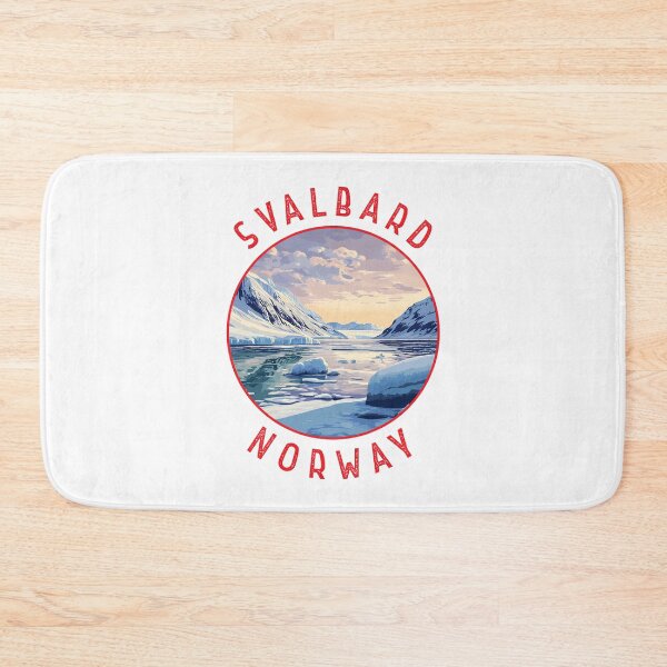 Item preview, Svalbard Norway Retro Distressed Circle designed and sold by KrisSidDesigns.