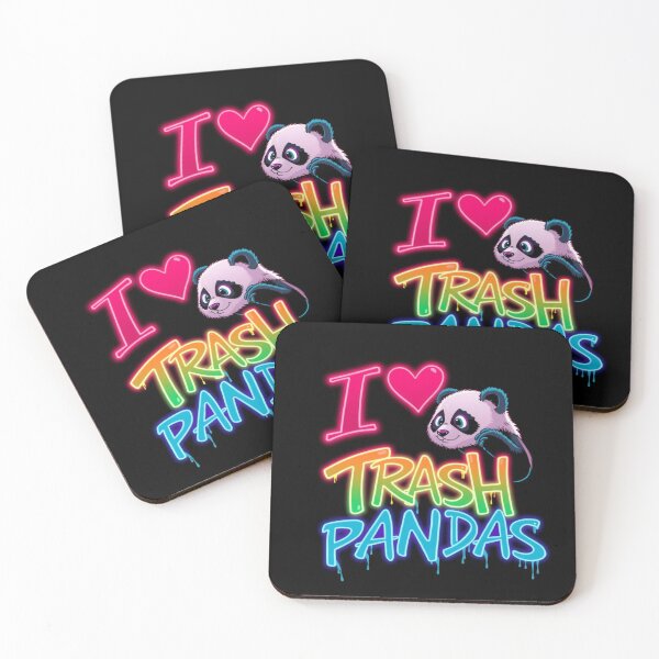 Item preview, I love trash pandas  designed and sold by Gabriela McDaniel.