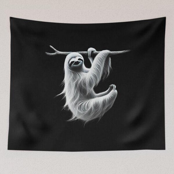 Item preview, Sloth on a Branch designed and sold by Blink Art Studio.