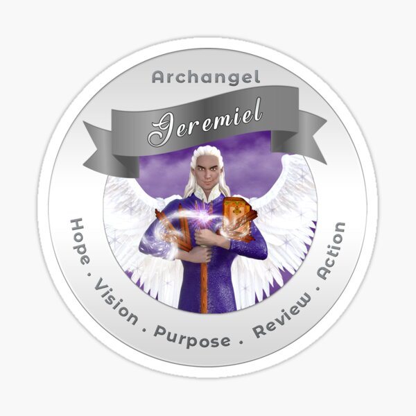 Archangel Jeremiel Sticker