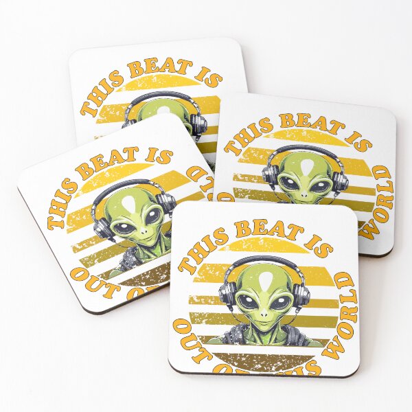 Item preview, Alien DJ: Cosmic Beats designed and sold by Goopis.
