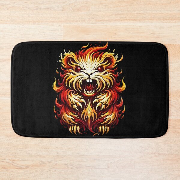 Item preview, Fiery Angry Hamster designed and sold by TeslaSt0re.
