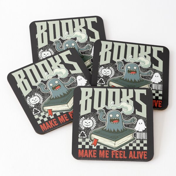 Item preview, Books make me feel alive designed and sold by Peerless-Prime.