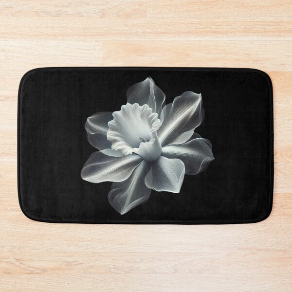 Item preview, Monochrome Daffodil designed and sold by Blink Art Studio.