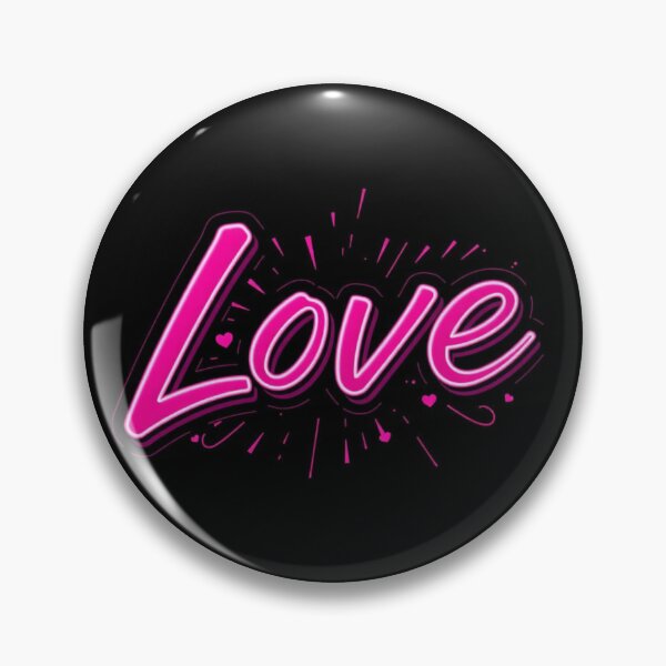 Item preview, Neon Pink Love designed and sold by Gabriela McDaniel.
