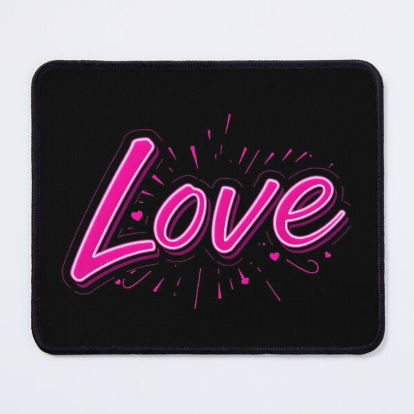 Item preview, Neon Pink Love designed and sold by Gabriela McDaniel.