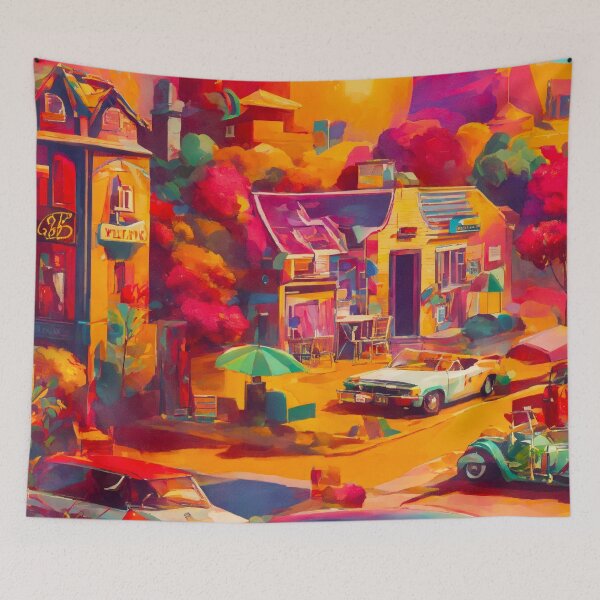 Item preview, Colorful Welt designed and sold by Mooo6.