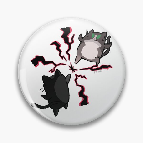 Item preview, Pudge and Moomoo clashing haki! designed and sold by PudgeTheCat.