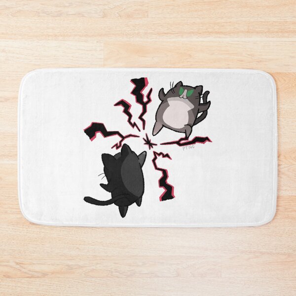 Item preview, Pudge and Moomoo clashing haki! designed and sold by PudgeTheCat.