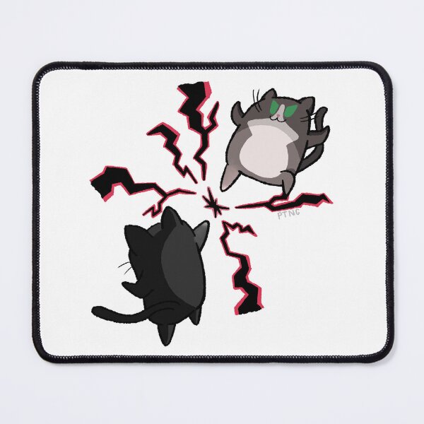 Item preview, Pudge and Moomoo clashing haki! designed and sold by PudgeTheCat.