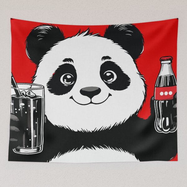 Item preview, The Bubbly Panda designed and sold by ThreeWhiteDots.