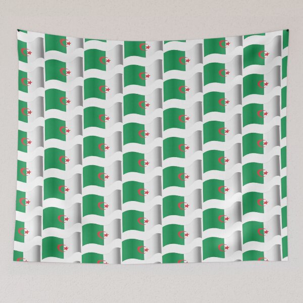 Item preview, Algeria Flag designed and sold by HarveyHandcraftsandDesigns.