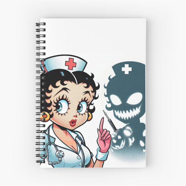Item preview, Nurse Betty Boop's Halloween Spook designed and sold by LyssasMindArt.