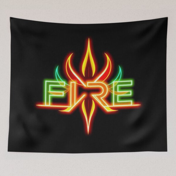 Item preview, Neon Fire  designed and sold by Gabriela McDaniel.