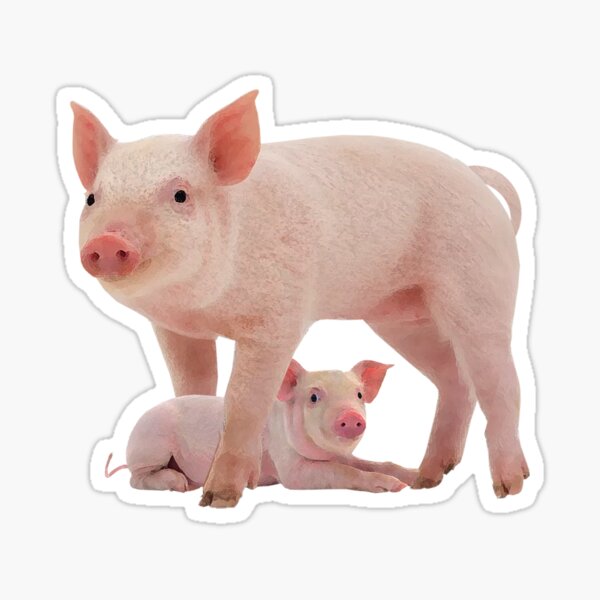 Item preview, Two little pigs design designed and sold by TerenceLacey.