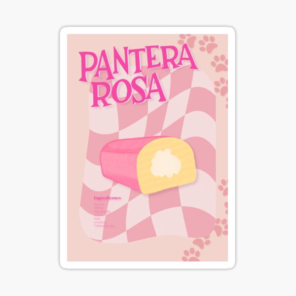 Artikel-Vorschau von Pink-Panther-Rezept, designt und verkauft von Dulceswo.