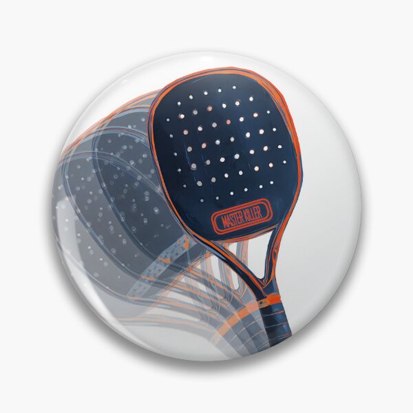 Artikelvorschau, Paddle Ball Schläger - Vintage Orange entworfen und verkauft von CorvegaDesigns.