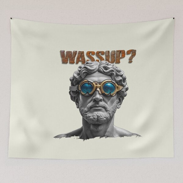 Item preview, Wassup Statue designed and sold by NickTaroDesign.
