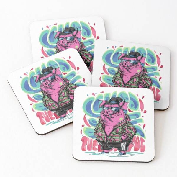 Item preview, Cool Pig with Sunglasses designed and sold by XquisiteFashion.