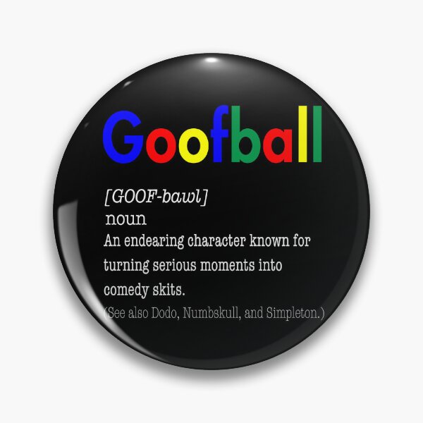 Item preview, Goofball Definition Colorful Text Design designed and sold by Text2tee.
