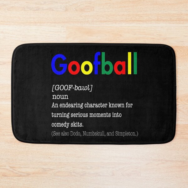 Item preview, Goofball Definition Colorful Text Design designed and sold by Text2tee.