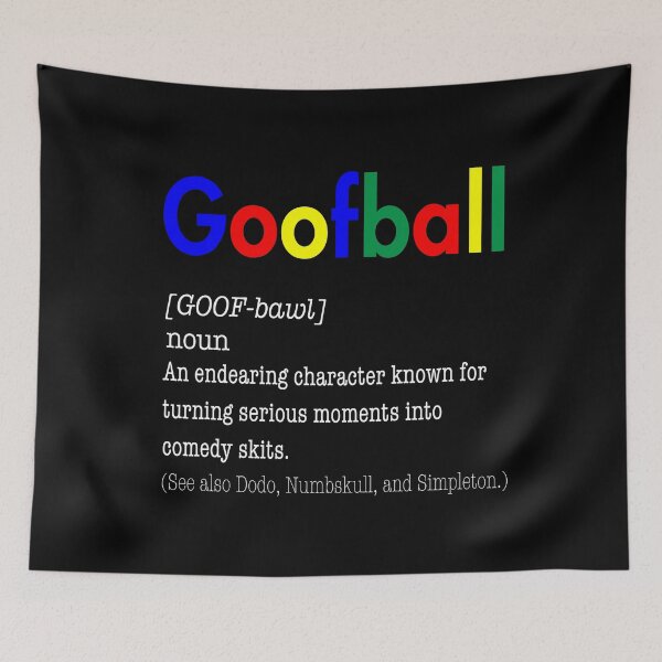 Item preview, Goofball Definition Colorful Text Design designed and sold by Text2tee.