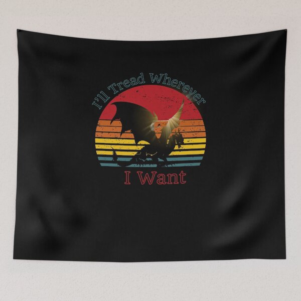 Item preview, I GO WHERE I WANT - Dragon designed and sold by KolbaVison.
