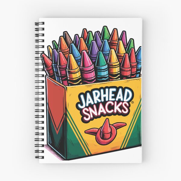 Item preview, Humorous Marine "Jarhead Snacks" Crayon Eater Design designed and sold by SillyPupDesign.