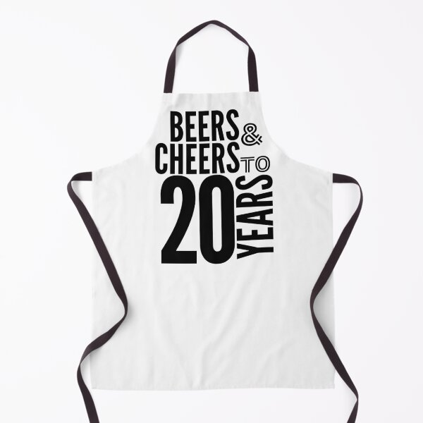 Item preview, Beers and Cheers to 20 Years - Birthday Celebration designed and sold by highflycrafts.