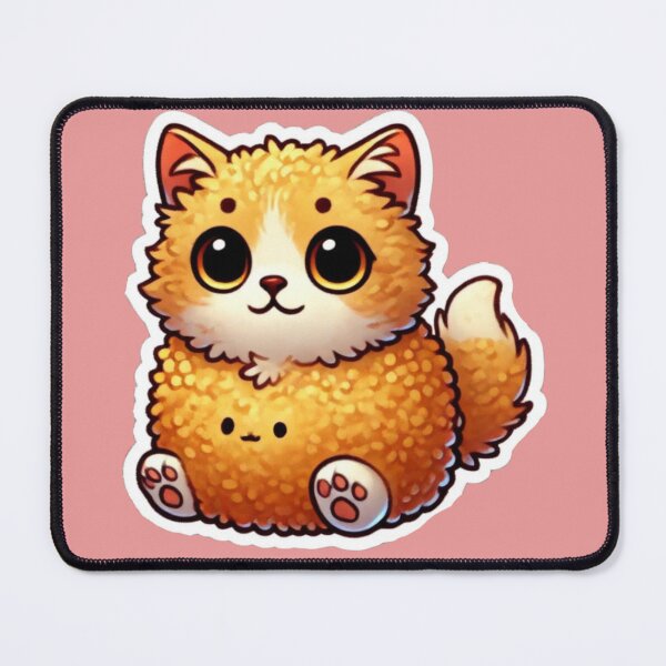 Item preview, Cute Fluffy Tater Tot Cat Tater Tot designed and sold by NutSkyArt.